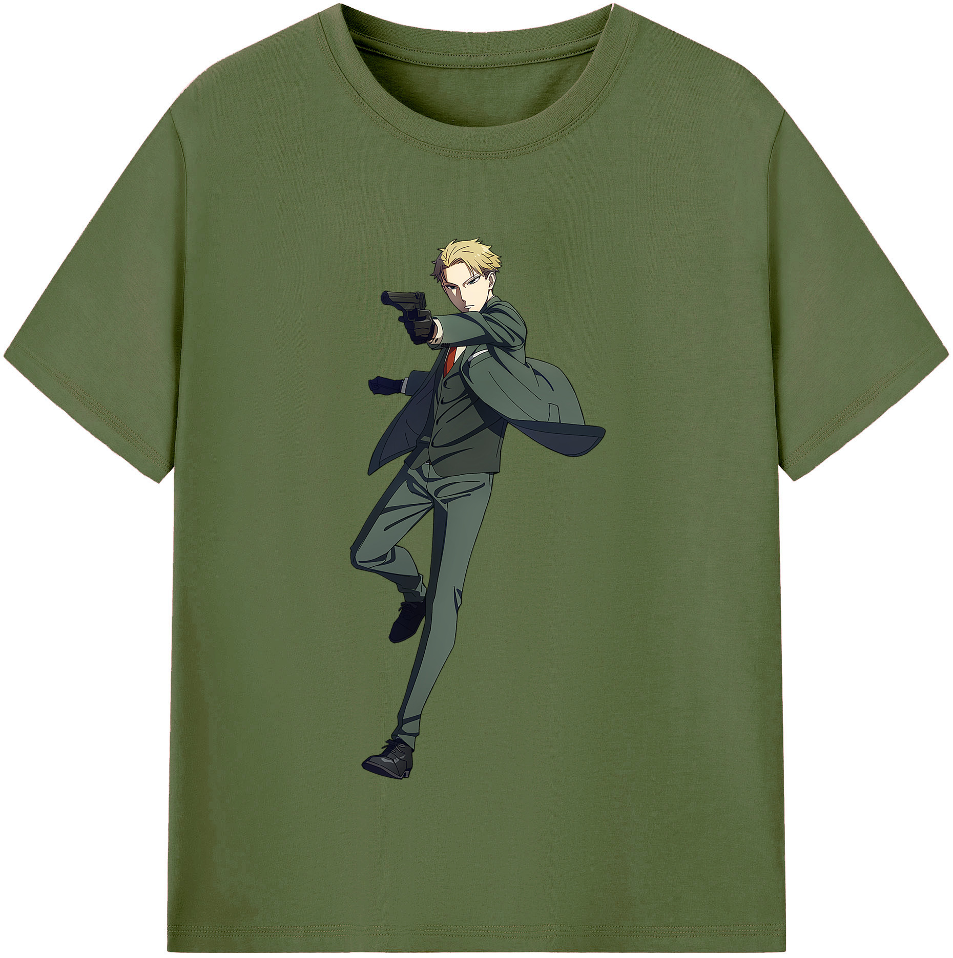 （画像用） SPY×FAMILY间谍家家酒 綿100％半袖Tシャツ（フロントプリント）